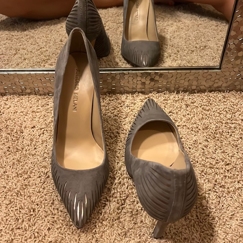 Antonio Melani grey heals never worn 7.5